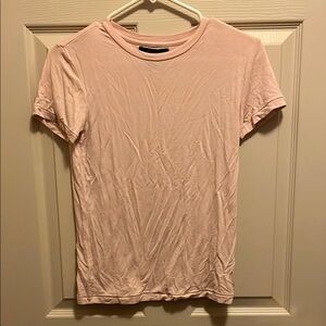 Forever 21 Pink Fitted Short Sleeve Tee